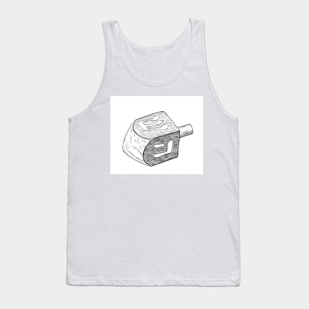 Dreidel Tank Top by argiropulo